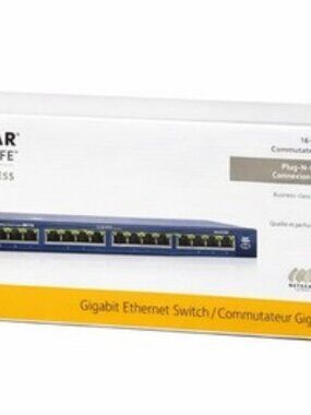 NETGEAR ProSAFE GS116 16-Port Gigabit Ethernet Housing Used Excellent Condition